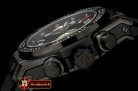 HUB0329B - Big Bang All Black Unico PVD/RU Skeleton Asian 7750