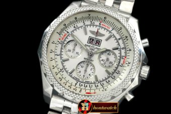 Replica Breitling Bentley 6.75 Big Date SS/SS White A-7750
