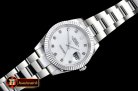Rolex Datejust II DJ2 41mm Oyt Flt SS/SS Wht MOP Diam BP Asia 2813