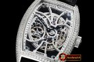 FM138B - Casablanca Skeleton Diams Round SS/LE Asia 21J Mod