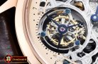 JL091C - Master Skeleton Tourbillon RG/LE Gold Flying Tourbillon
