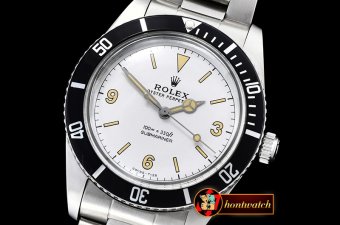 Rolex Vintage Sub Ref 5508 SS/SS White Asia 2836