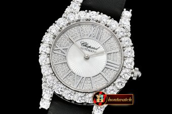 Chopard L'Heure Du Diamant Round SS/LE (Black) Diam MY9015