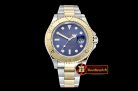Rolex YachtMaster 116613 40mm 904L YG/SS Blue GMF A3135