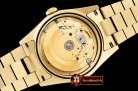 Rolex Daydate 36mm Flt YG/YG Black MOP Diam BP Swiss 2836