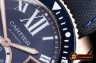 Cartier Calibre de Cartier Diver RG/NY/RU Blue TF MY8205 Mod
