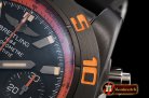 Breitling Chronomat B01 Raven DLC/RU Blk/Stk/Org GF A7750 Mod