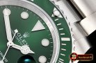 Rolex Submariner 116610LV 904L SS/SS Green NAIL Asia 3135