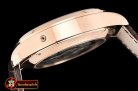 Jaeger Le Coultre Master Ultra Thin Moonphase RG/LE Blue KMF MY9015 Mod
