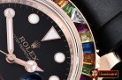 Rolex YachtMaster 40 116695SATS RG/RU Black BP Swiss 2836