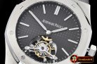 Audemars Piguet Royal Oak Extra Thin Tourb SS/SS Grey JF Flying Tourb