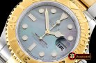 ROLYM100 YachtMaster Ref.16623 YG/SS Black MOP JF A2836