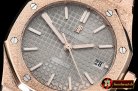 Audemars Piguet AP Royal Oak 37mm Frosted RG/RG Grey JHF MY9015