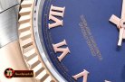 Rolex Datejust DJ 36mm Oyst Flt RG/SS Blue Rmn BP A3135 Mod
