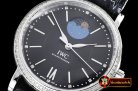 IWC Portofino Automatic Diam Bez SS/LE Black A2851 Mod