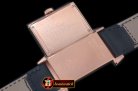 JL078F - Reverso Classique RG/LE Black Num/Stk Jap Qtz