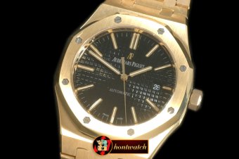 AP0310B - Royal Oak 15450 YG/YG Black A3120 Decorated