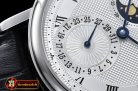 BRE063C - Classique SS Moonphase SS/LE White Miyota 9015