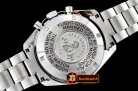 Omega Speedmaster Speedy Tuesday SS/SS Wht/Blk OMF Venus 75