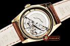 Replica Rolex Daydate 36mm YG/LE White Diamonds A2836