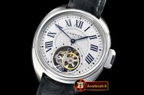 Cartier Cle De Cartier Tourb Ladies SS/LE White Asia HW Tourb