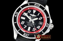 Breitling Superocean II 42mm SS/RU Blk/Red GMF Asia 2824