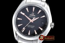 Replica Omega Seamaster Aqua Terra 41mm SS/SS Black MY8205 Mod85