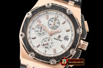 Audemars Piguet RO Offshore Montoya RG/LE White VK Quartz Chrono