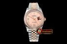 Rolex DateJust 36mm Jub Diam RG/SS Rose/Rmn/Dm BP A2813