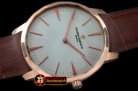 Replica Vach Constantine Patrimony RG/LE White Jap Miyota 9015