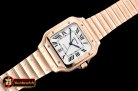 Cartier Santos De Cartier 2018 Mens XL RG/RG Wht BVF MY9015