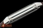 JL079B - Reverso Classique SS/LE White Num Jap Qtz