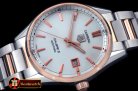 TAG0261B - Carrera Calibre 5 Automatic SS/RG White A-2824
