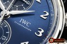 IWC Da Vinci Chrono Laureus Ed SS/LE Blue YLF Asia 7750