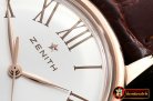 Zenith Elite 6150 150th Anniv RG/LE Wht/Rmn A2824 Mod