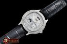 Piaget Emperador Coussin Dual Time DIAM/SS/LE Asia Clone 850P