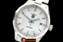 Replica Tag Heuer Carrera Automatic Men SS/SS White Asian 2824-2