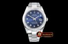 Rolex Datejust II DJ2 41mm Oyt Flt SS/SS Blue Diam BP Asia 2813