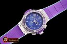 Replica Hublot Big Bang Pop Art 38mm SS/LE Blue/Pur Bez OS20 Qtz