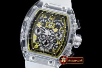 RM082G - RM011 Felipe Messa Big Date Sapphire Limited Yellow/Bla