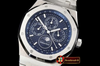 Audemars Piguet Royal Oak Perpetual Calendar 26574 SS/SS Blue JF
