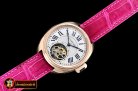 Cartier Cle De Cartier Tourb Ladies RG/LE White Asia HW Tourb