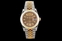 RLX200427E - GMF Rolex Datejust 36mm Steel-14K A3235 Automatic Movement m126233-0015