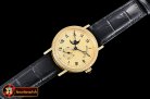 BRE083C -Classique MoonPhase Ref.3300 Diam YG/LE Gold MY9015 Mod