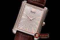 Piaget Emperador Diamonds DIAM/RG/LE Diams KZF Miyota 9015