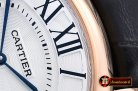 Replica Cartier Drive De Cartier Tourbillon RG/LE White Tourbill