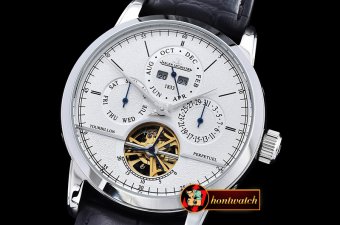 JAEGER LE COULTRE Master Complications Tourbillon SS/LE White As