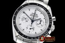 Omega SpeedMaster Snoopy Ltd Ed SS/SS White OMF V2 Venus 75