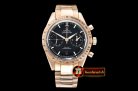 Omega SpeedMaster 57 Co-Axial RG/RG Black OMF A7750 9300