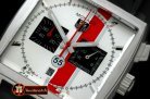 TAG0279C - Monaco Classic SS/LE White Jap OS20 Quartz Chrono